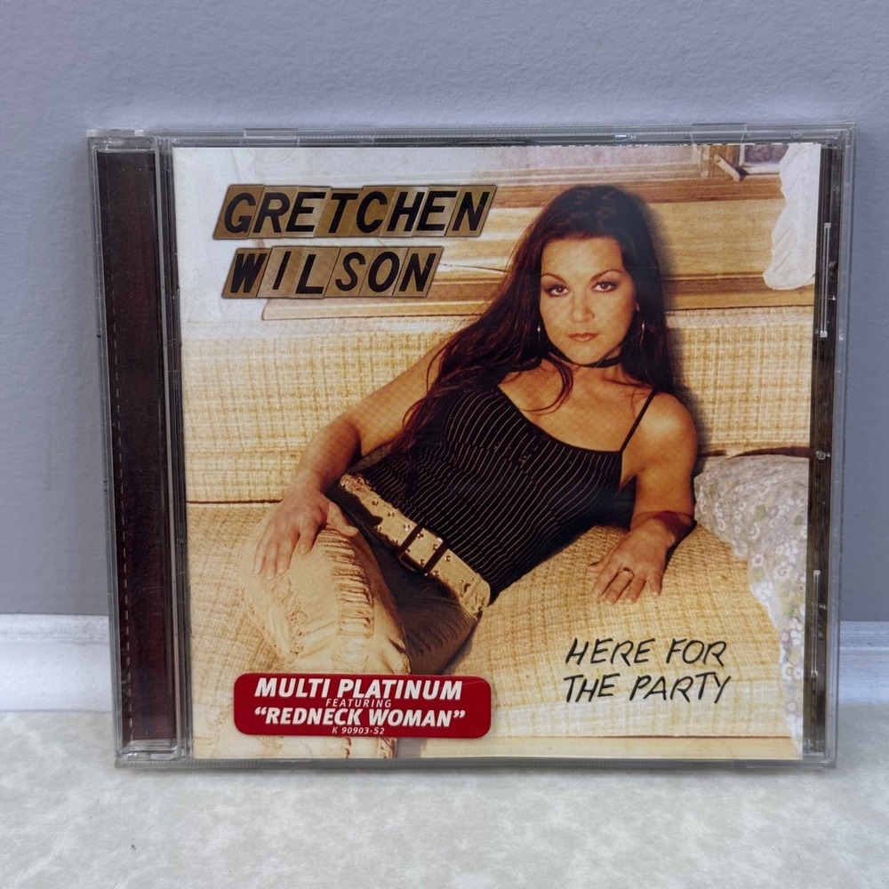 Gretchen Wilson: Here for‎ the Party (CD, 2004 Epic)Country Music Redneck Woman